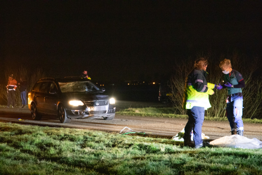 Fietser ernstig gewond bij ongeval in Weidum