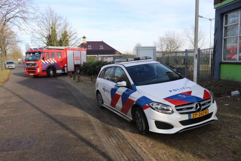 Industriebrand blijkt bult afval in Oude Pekela