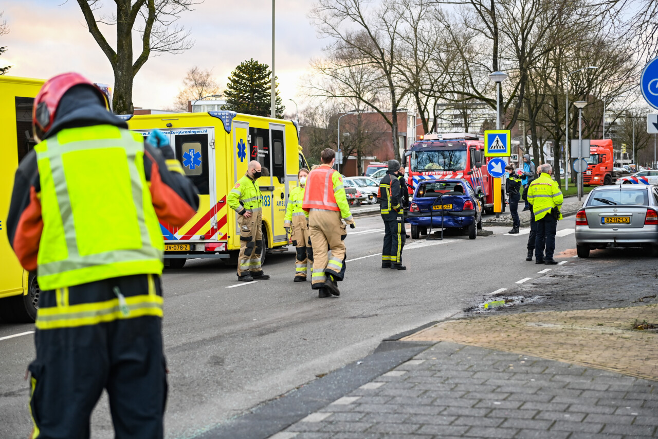 Vrouw Gewond Bij Kop Staartbotsing In Hoogezand Noordernieuws