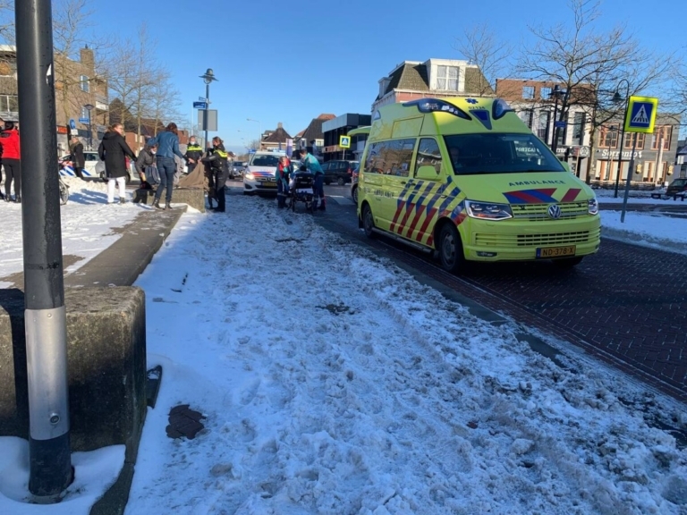 Fietser gewond na botsing met auto in Drachten