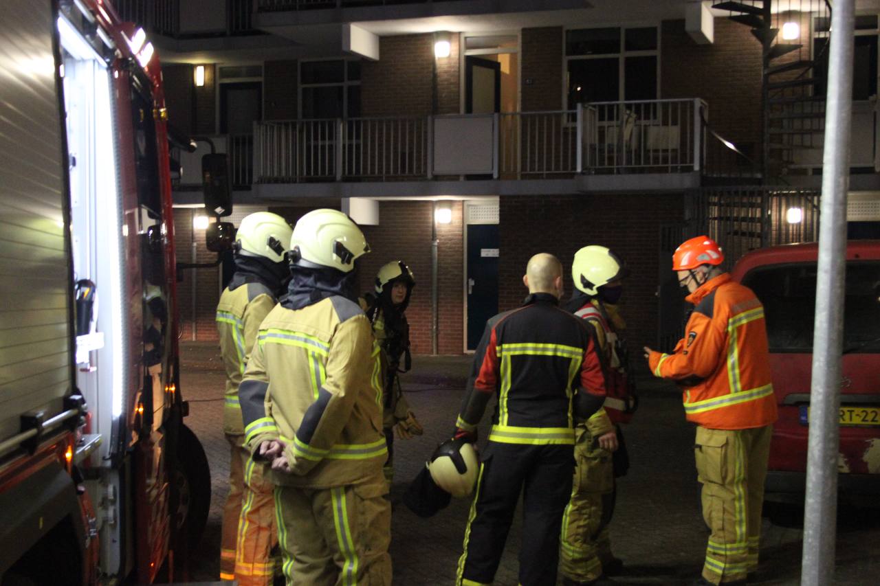 Twee appartementen ontruimd na gaslucht