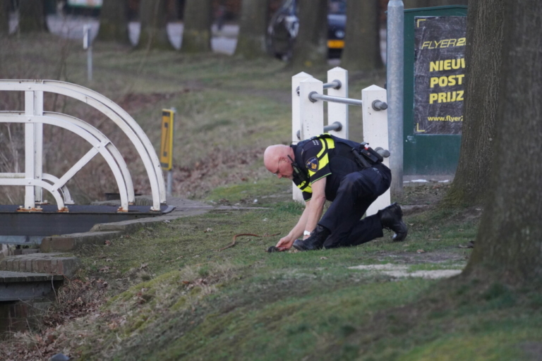 Magneetvissers treffen vermoedelijke handgranaat aan in Emmer-Compascuum