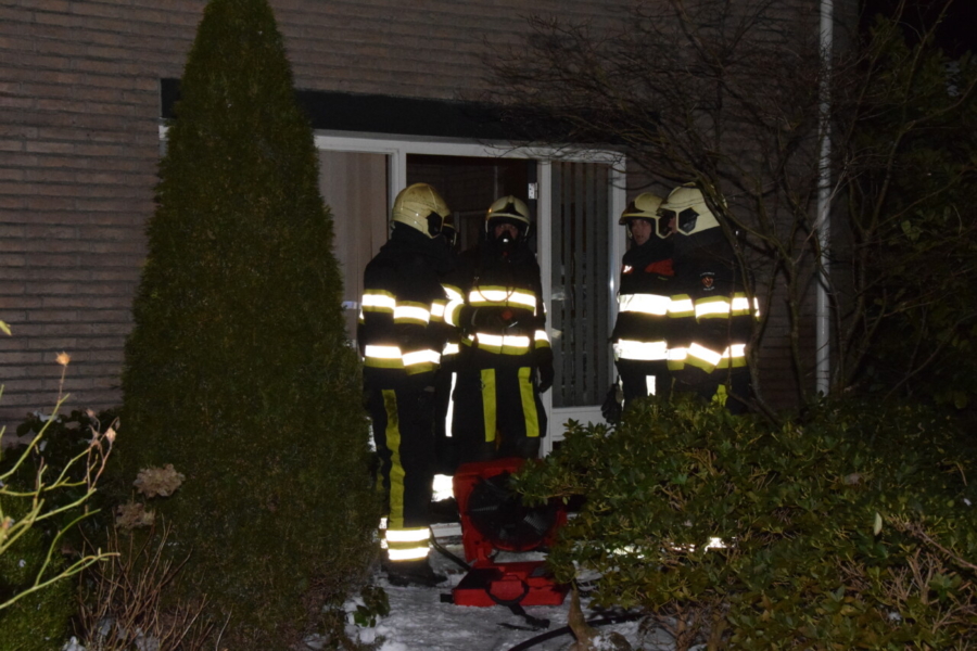 Brand in woning snel onder controle