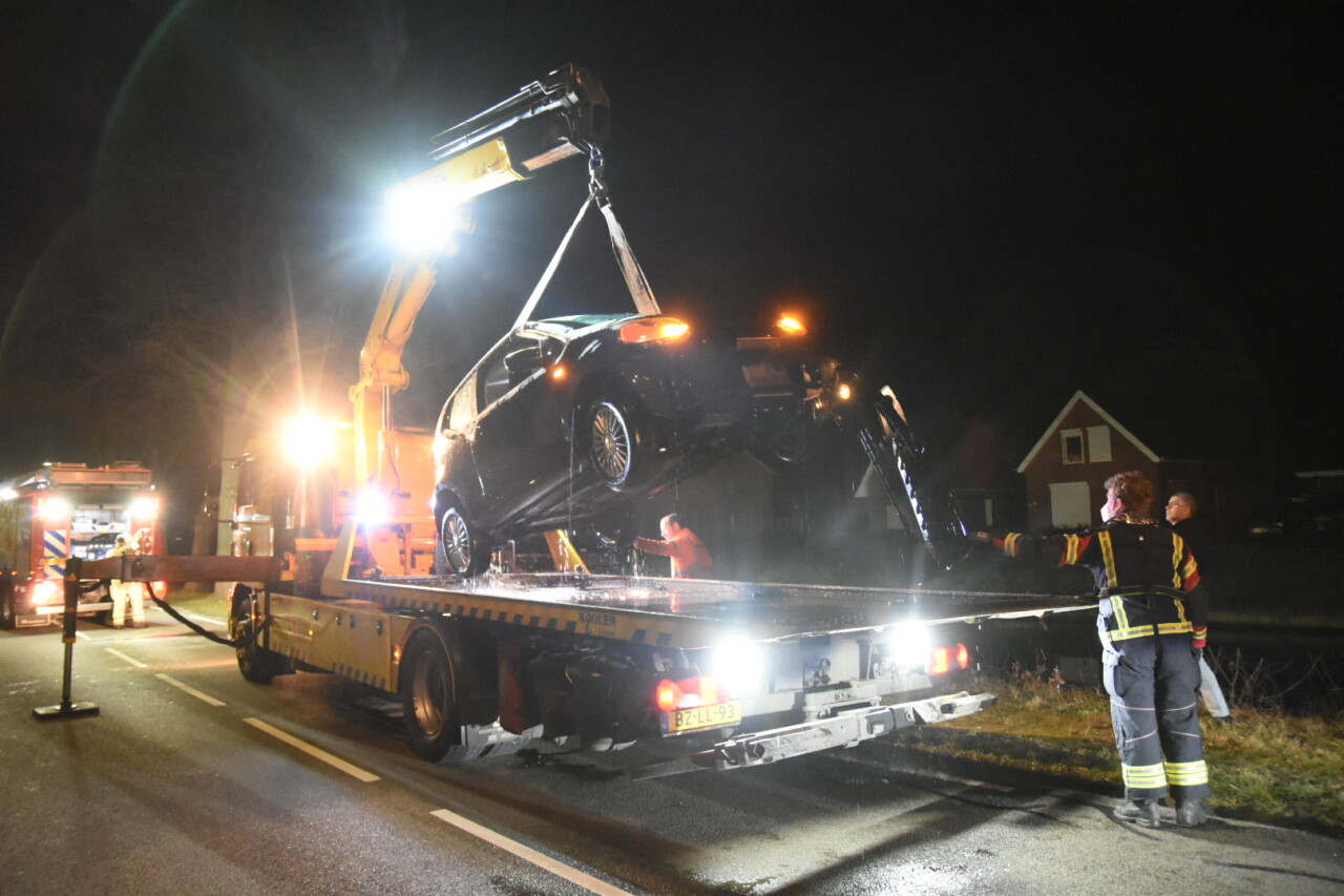 Auto te water in Emmer-Compascuum