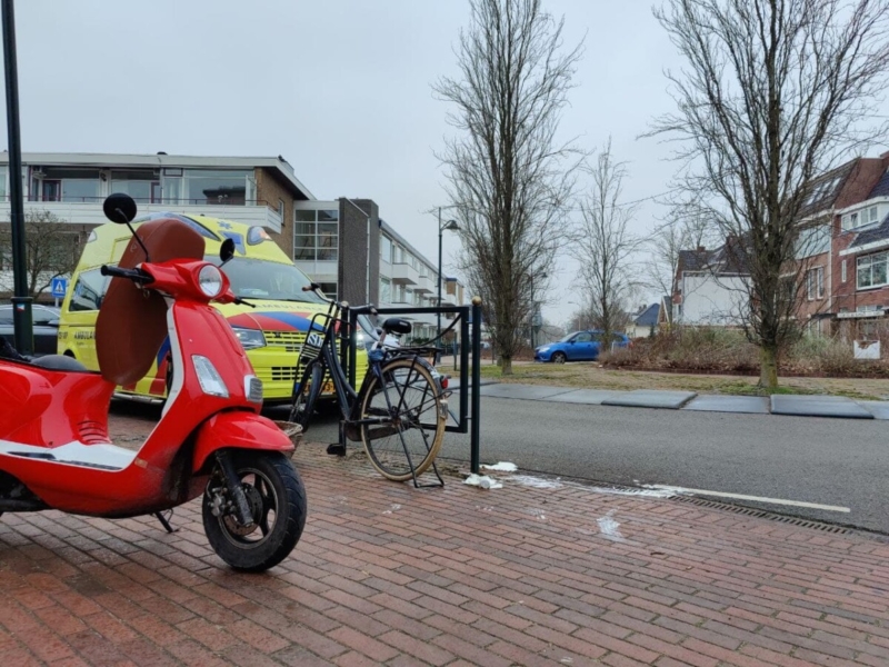 Fietsster gewond na valpartij in Haren