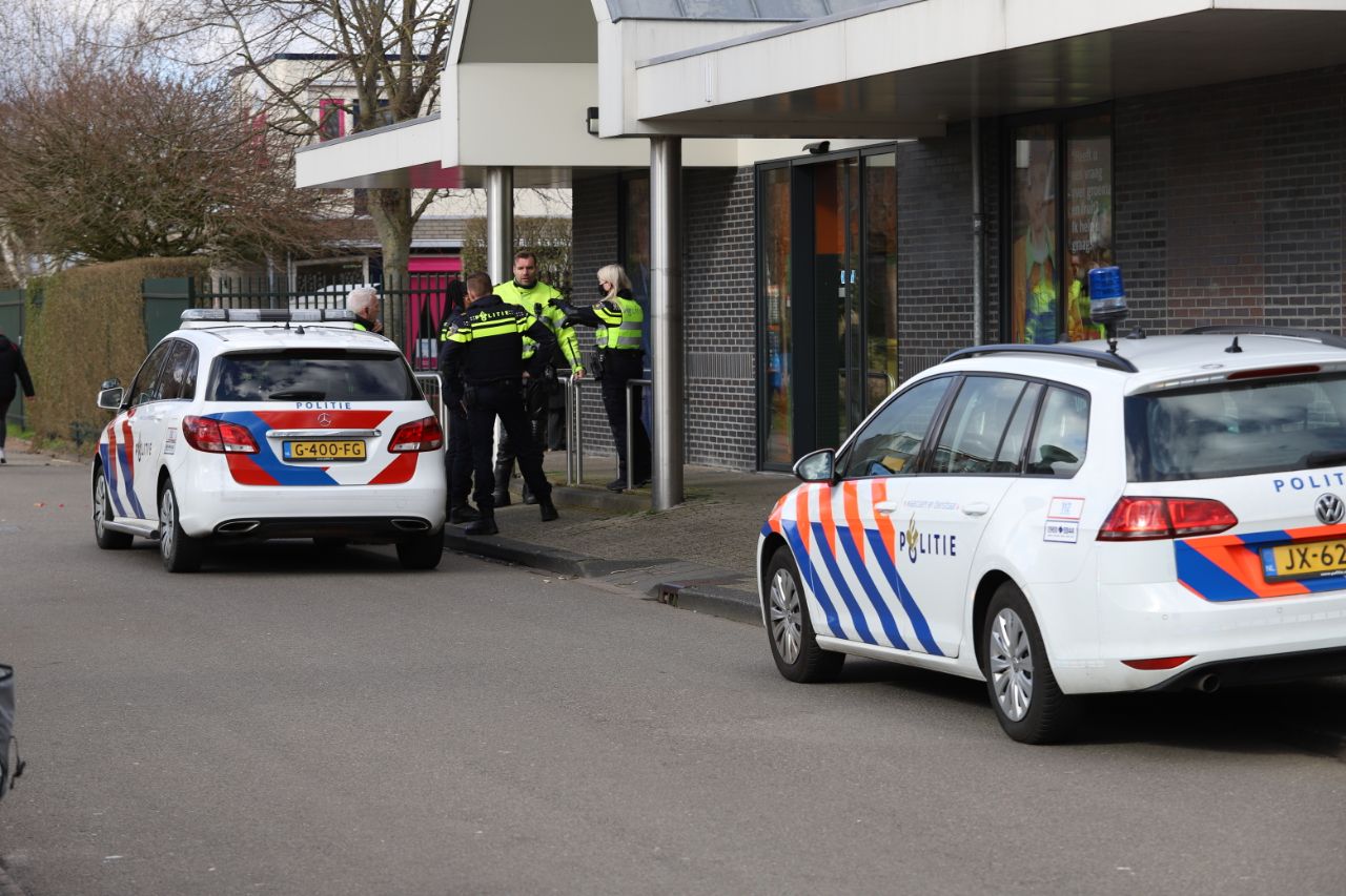 Onenigheid bij supermarkt zorgt voor inzet hulpdiensten