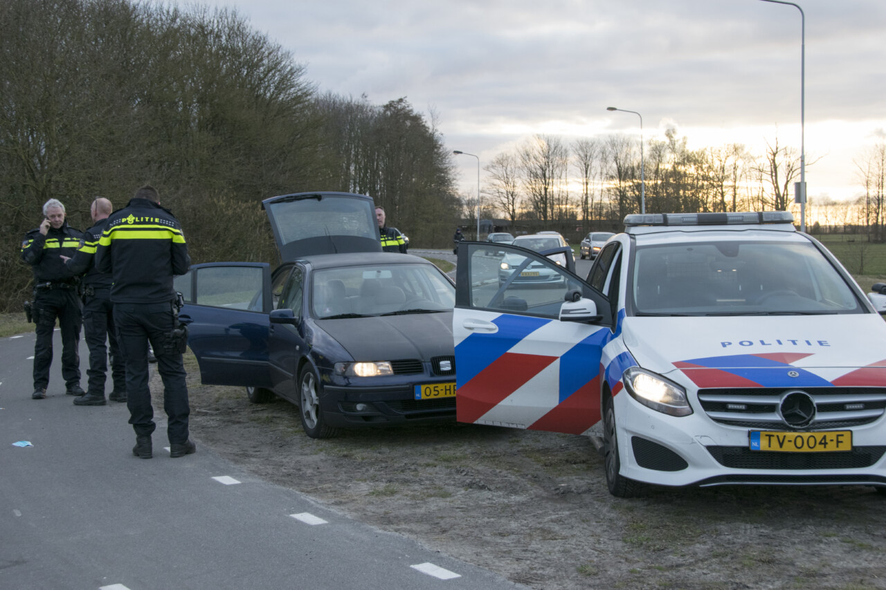 Bestuurder onder invloed van drugs en alcohol opgepakt na achtervolging