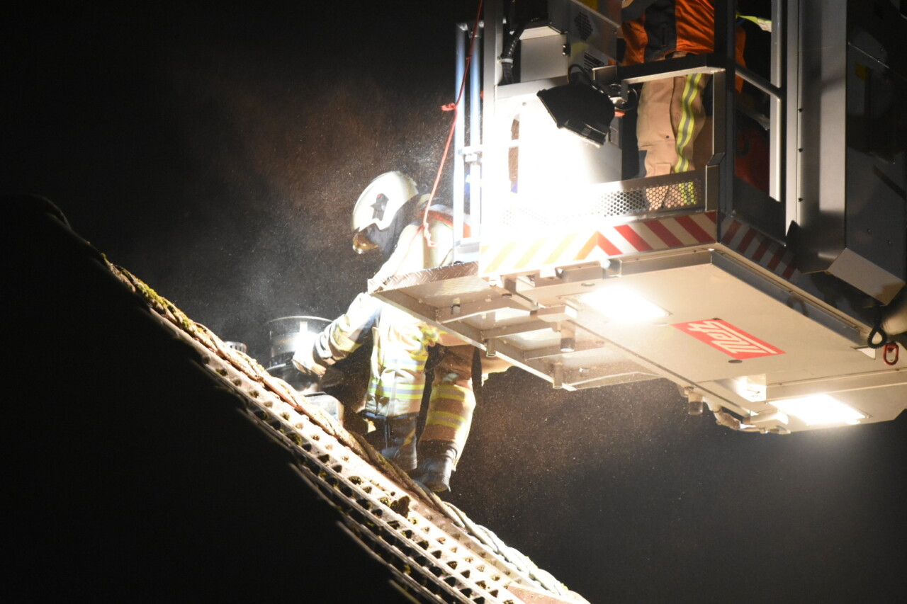 Brandweer ingezet voor schoorsteenbrand in Oosterhesselen
