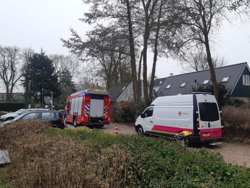 Gaslekkage in hoofdleiding in Assen