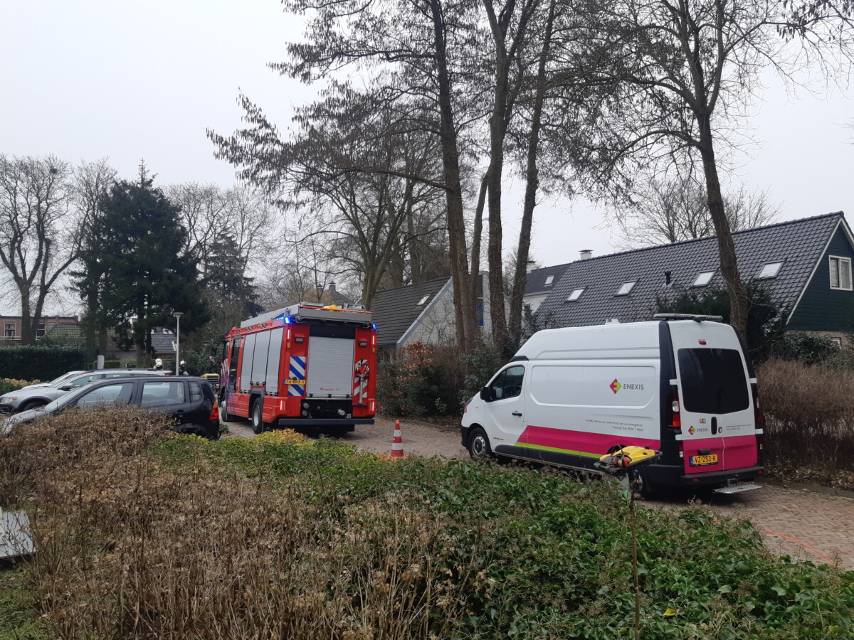 Gaslekkage in hoofdleiding in Assen