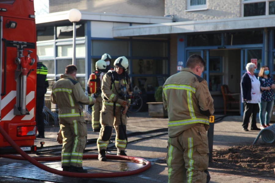 Brand uitgebroken in zorgcentrum bij Norg