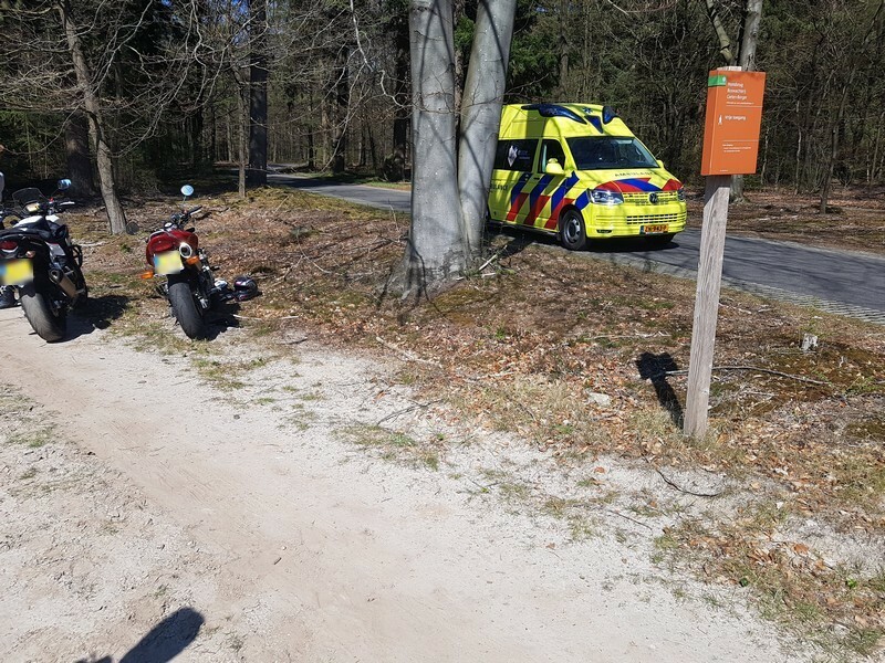 Motorrijdster gewond bij eenzijdig verkeersongeval in Drouwen