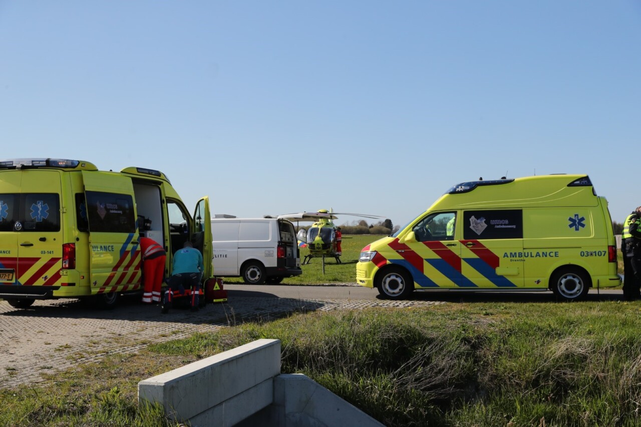 Bestuurder crossmotor overleden bij eenzijdig ongeval in akker in Annen