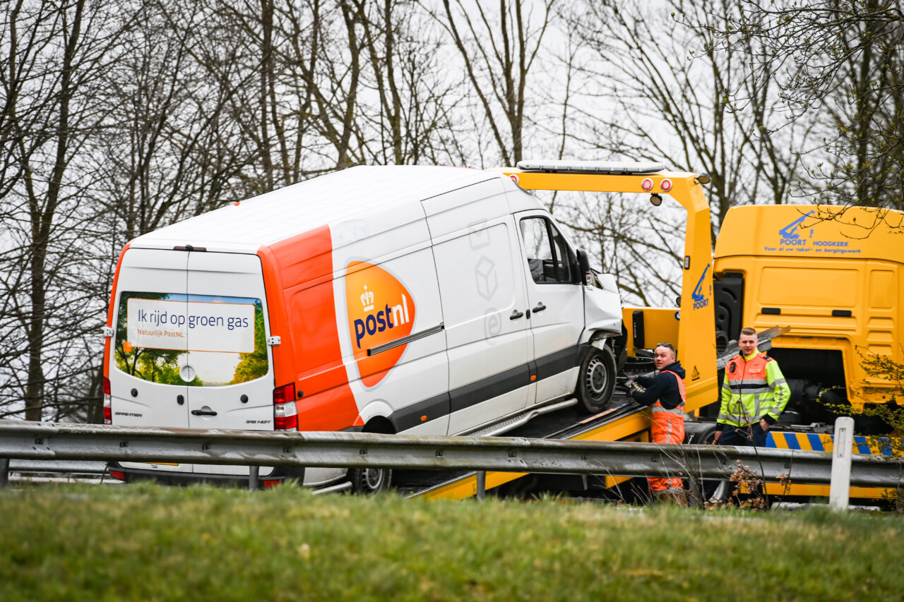 A7 korte tijd afgesloten vanwege gaslek bij Kolham