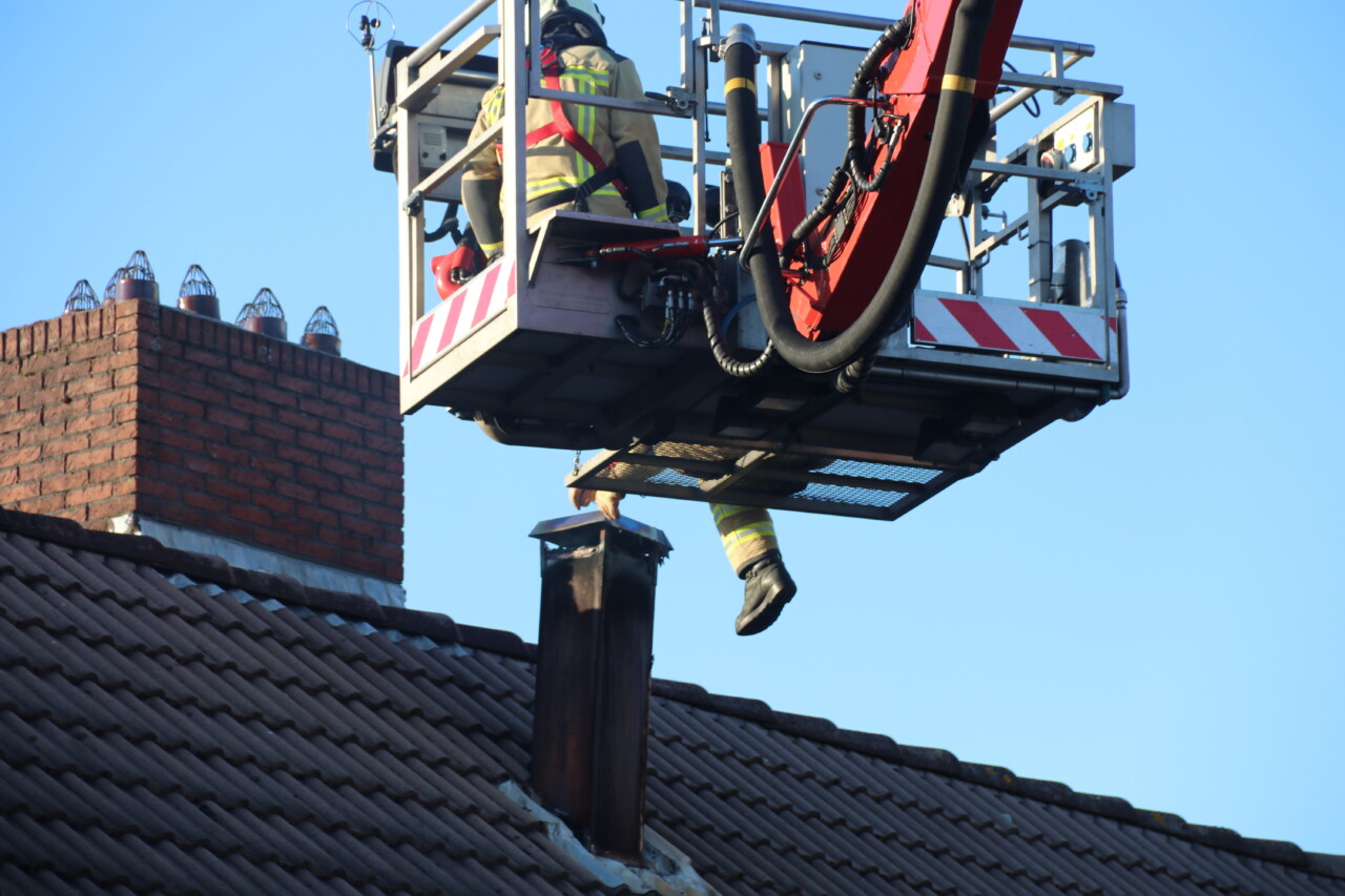 Brandweer ingezet bij melding schoorsteenbrand in Hoogeveen