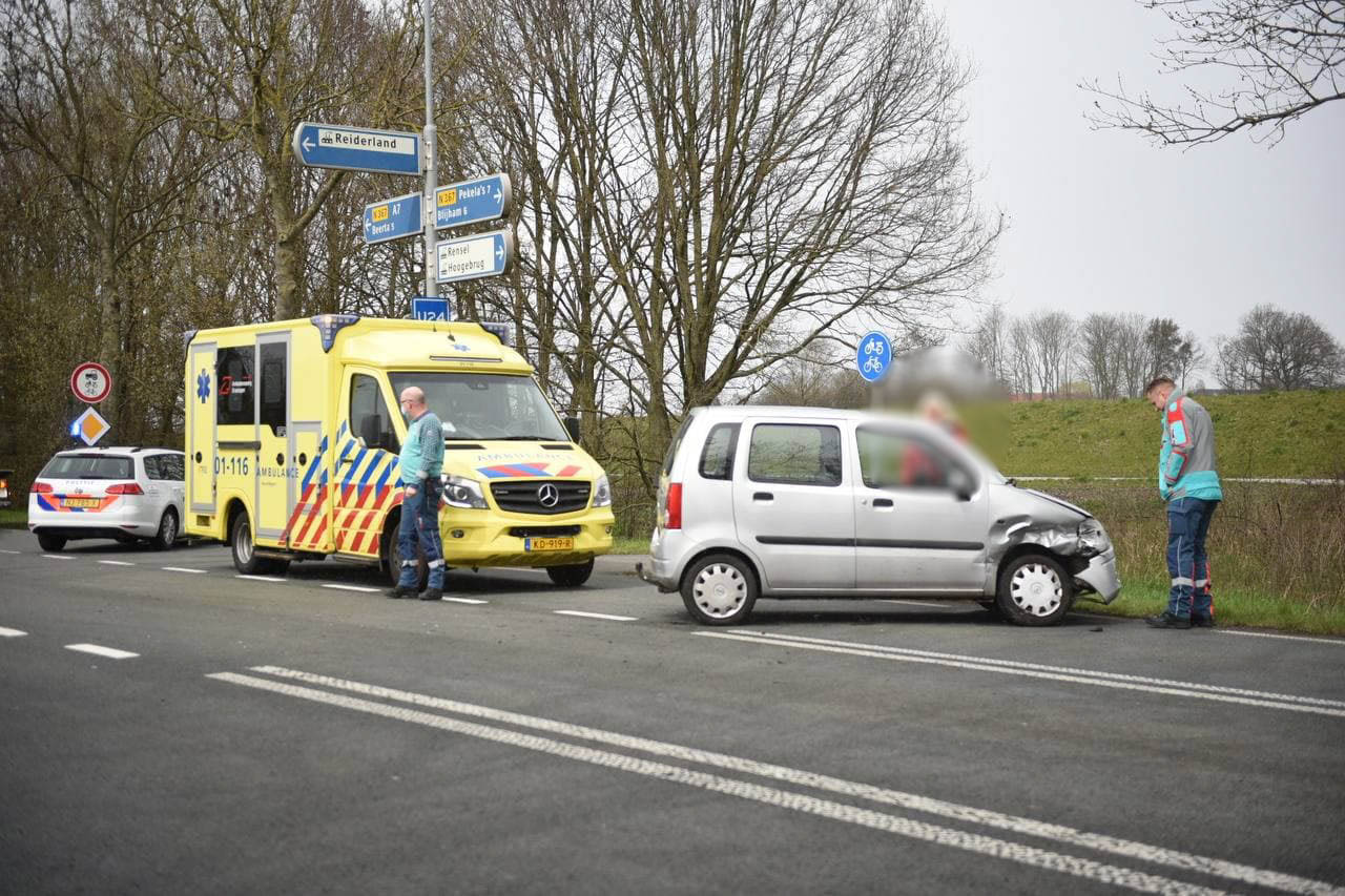 Flinke schade na ongeval op N367 bij Winschoten