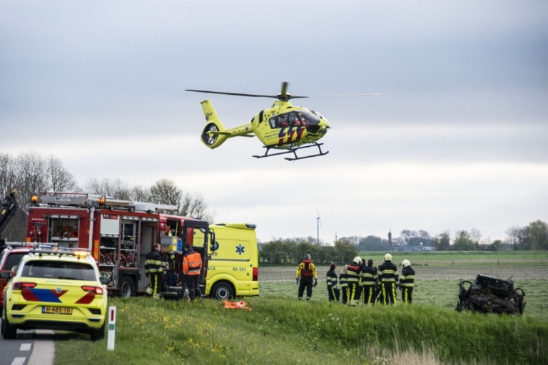24-jarige overleden bij ernstig ongeval op N357 bij Holwerd