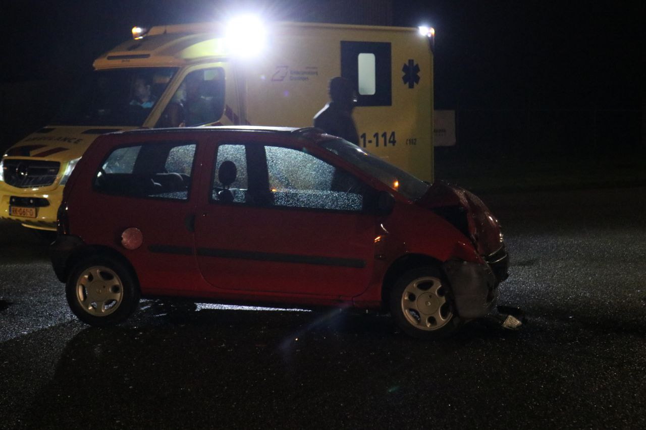 Forse schade bij botsing in Winschoten
