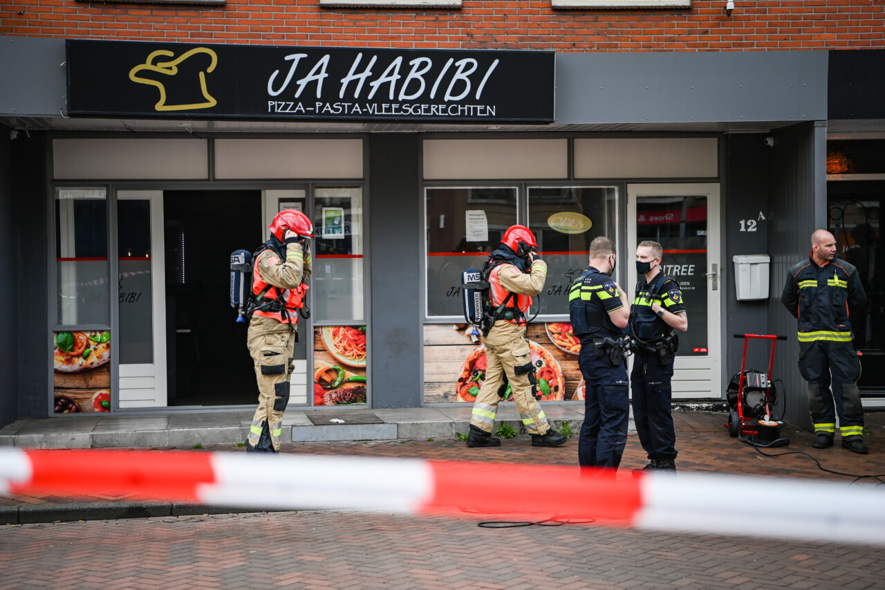 Brand in eetgelegenheid Ja Habibi snel onder controle
