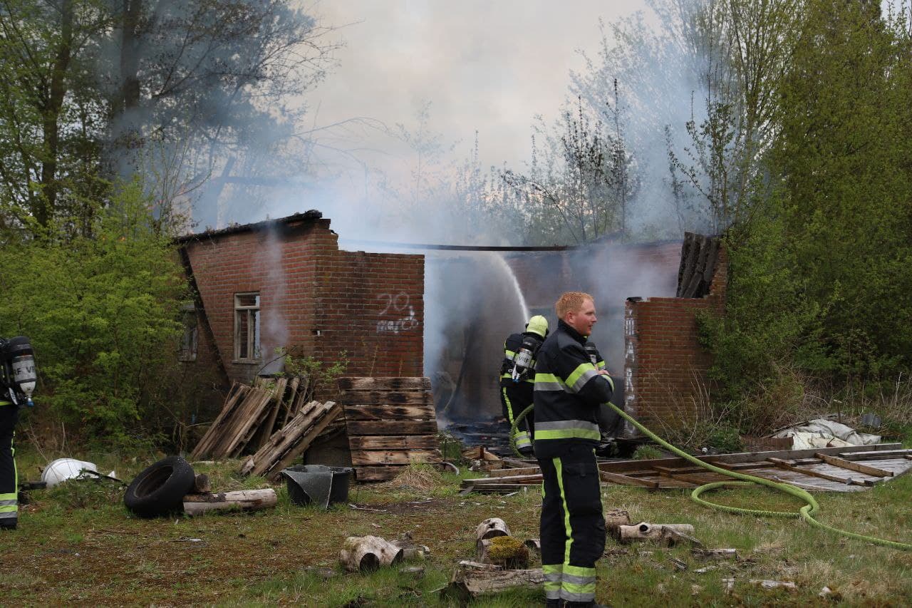 Schuurtje uitgebrand in Drachtstercompagnie
