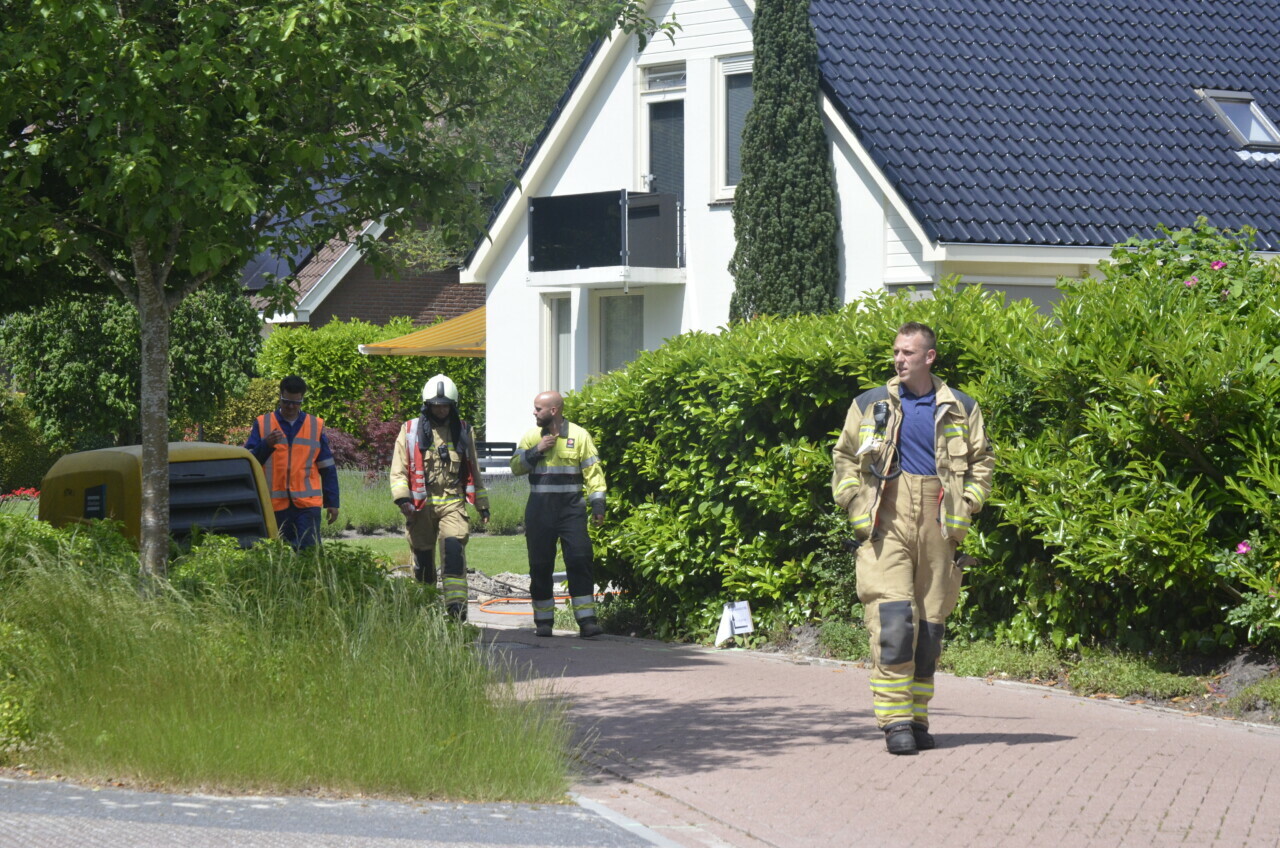 Brandweer ingezet bij gaslekkage in Assen