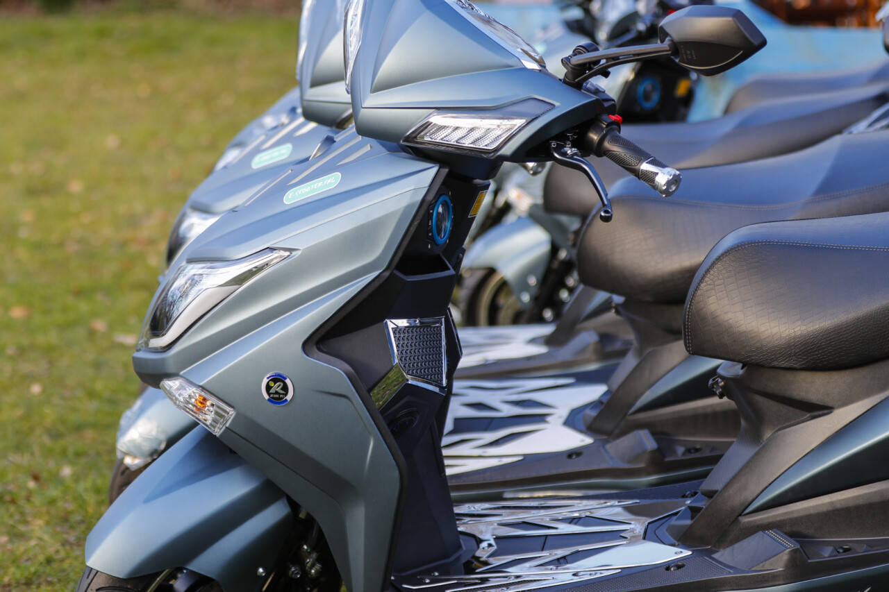 Duurzaam initiatief E-scooter: transparant, positief, vooruitstrevend