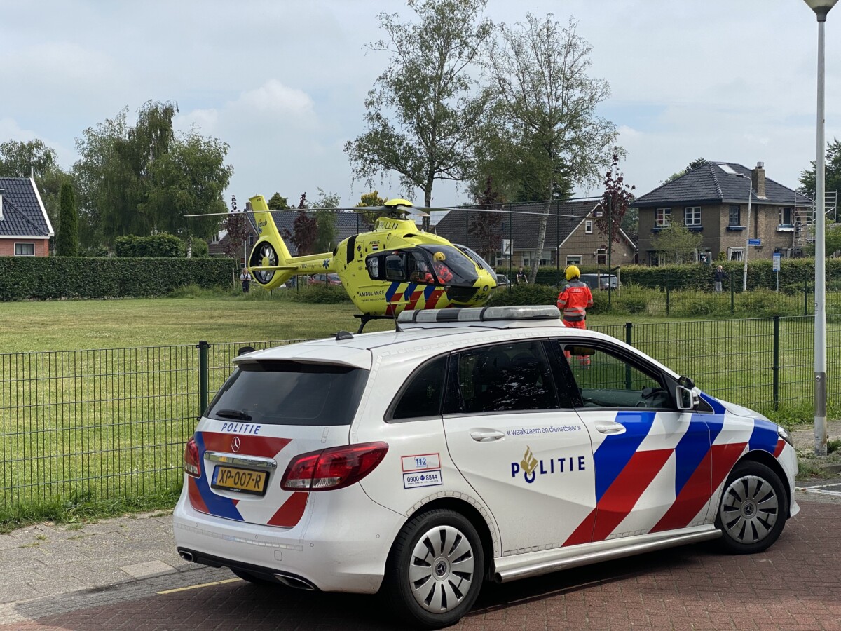 Fietser zwaargewond na val in Drachten