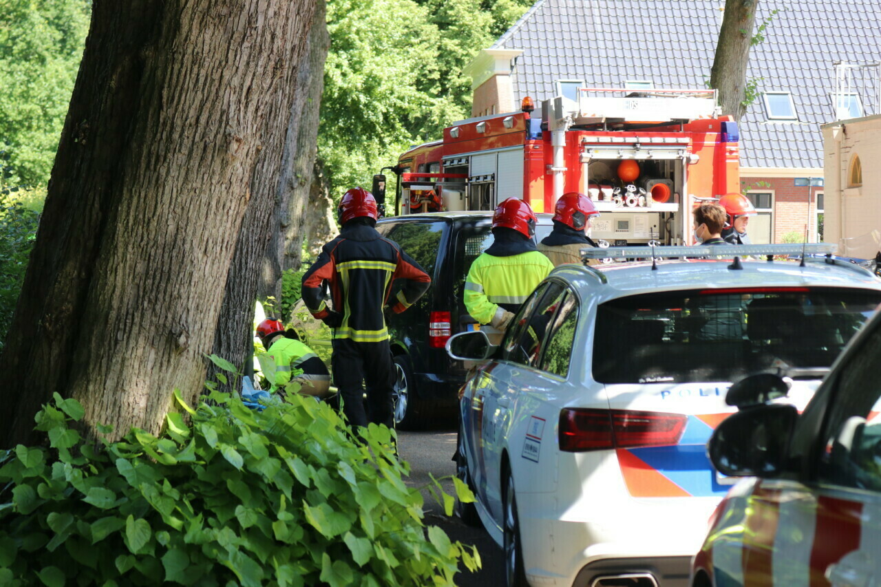 Bestuurder aangehouden na ongeval in Slochteren