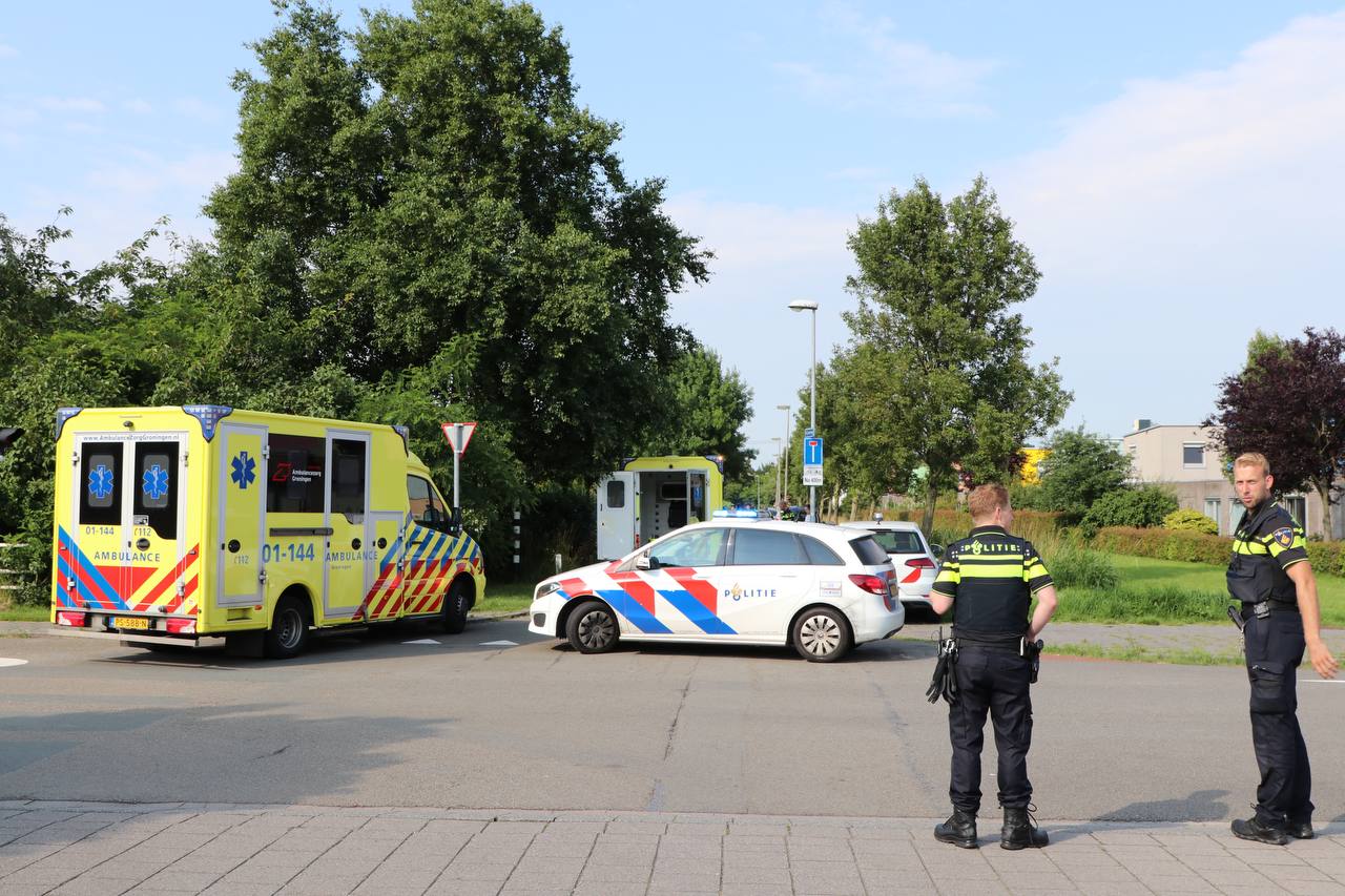 Snorfietser ernstig gewond na ongeval in Groningen