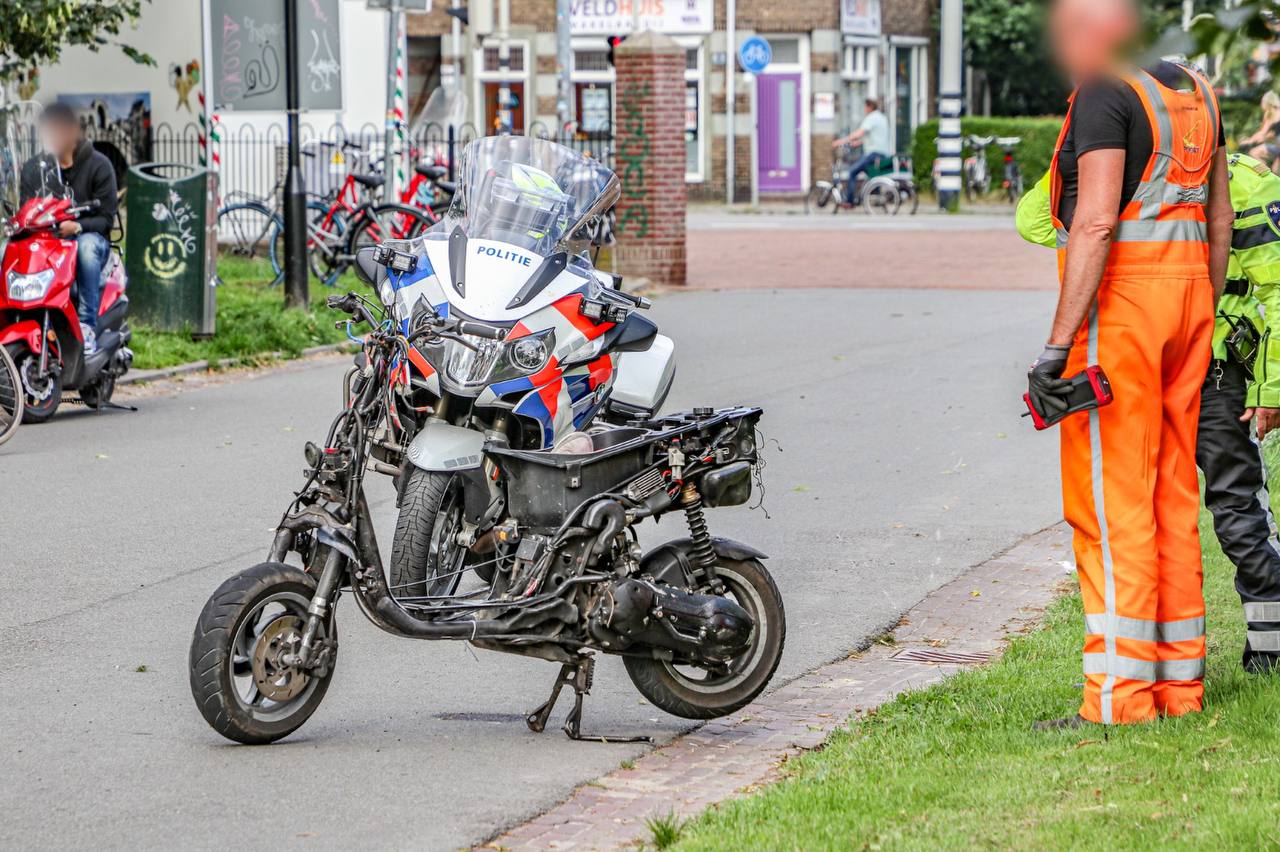 Jongen aangehouden na achtervolging in Groningen