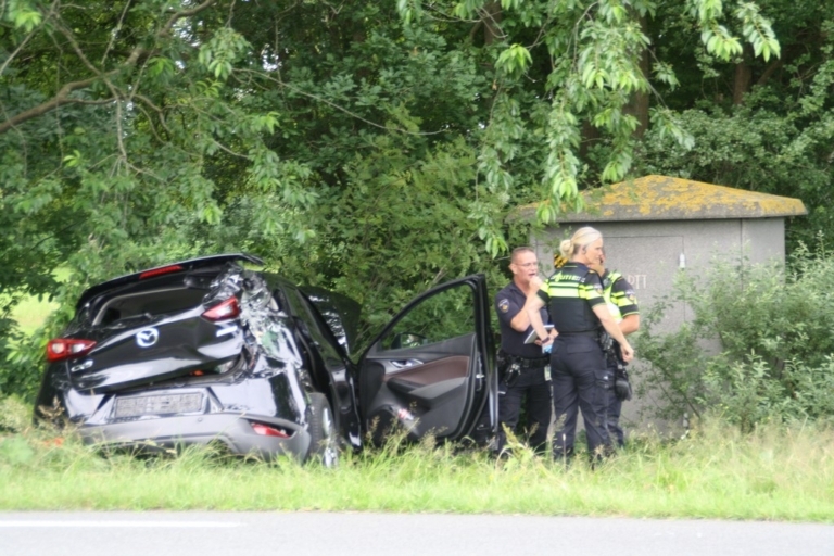 Bestuurder gewond bij ongeval in Papenvoort