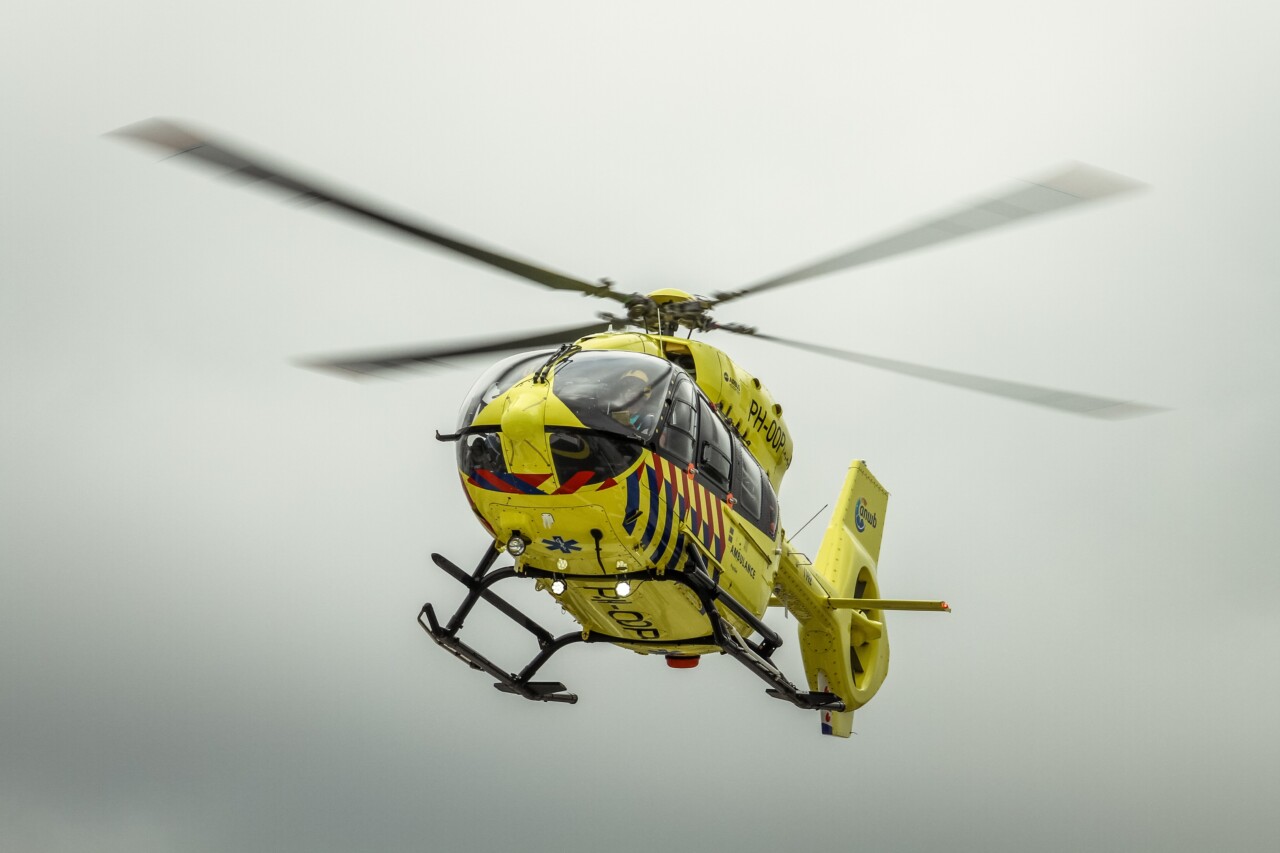 Ambulancehelikopter (Medic01) vliegt vanaf augustus ook naar Texel