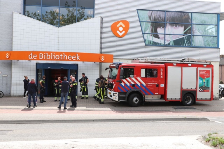Openbare Bibliotheek ontruimd na melding gaslekkage in Heerenveen