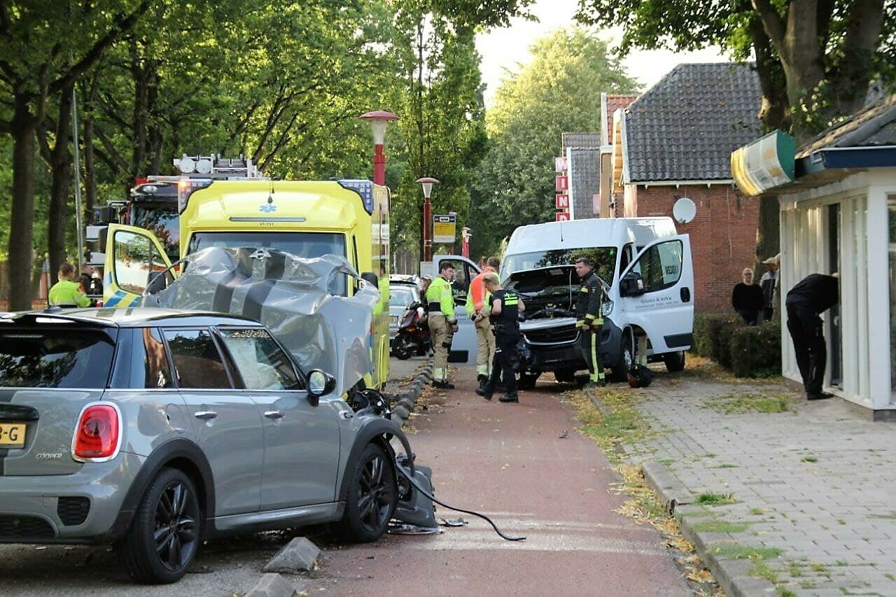 Veel schade bij ongeval in Musselkanaal
