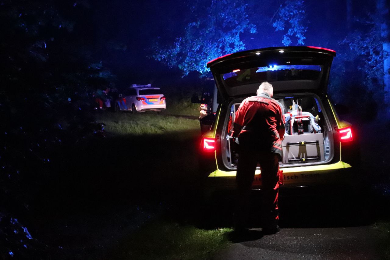 Jongere klimt in boom en valt eruit in Assen; gewond naar ziekenhuis