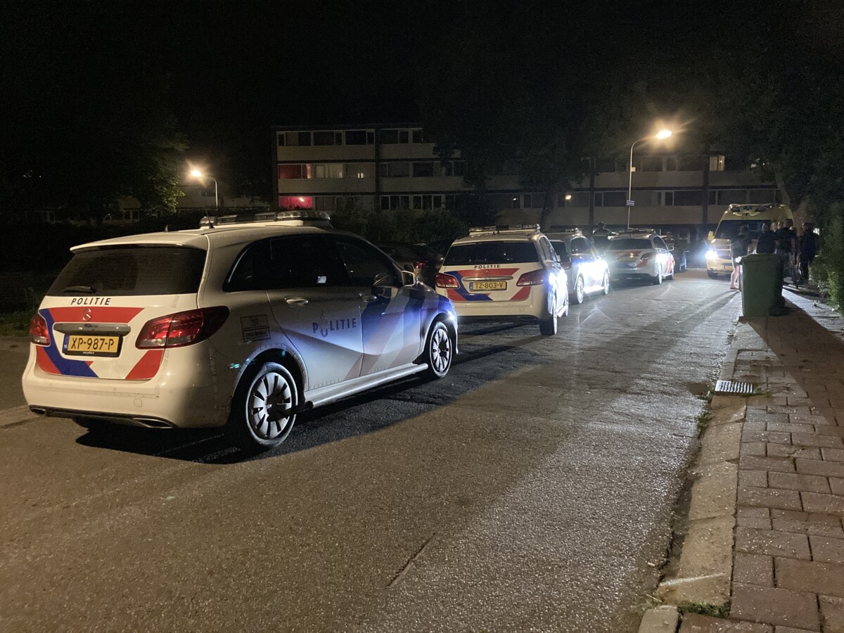 Melding van steekpartij in Emmen; traumahelikopter opgeroepen