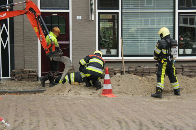 Brandweer ingezet bij gaslekkage in Bolsward