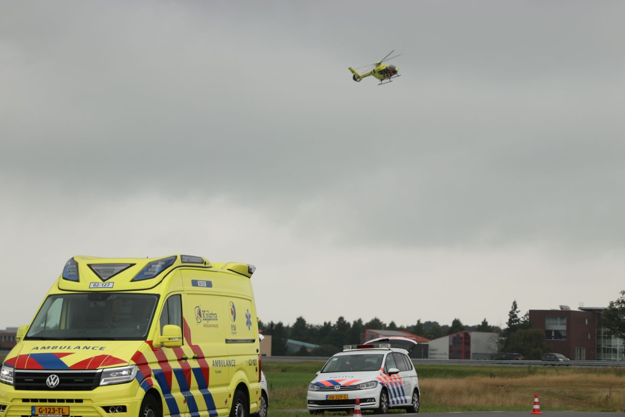 Motorrijder overleden bij eenzijdig ongeval in Scharsterbrug