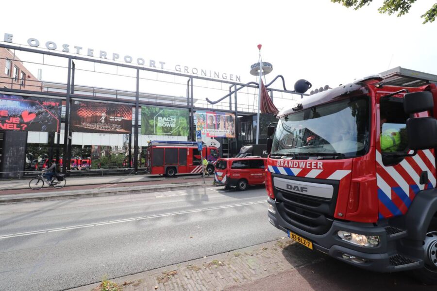 Persoon raakte gewond tijdens werkzaamheden bij de Oosterpoort in Groningen