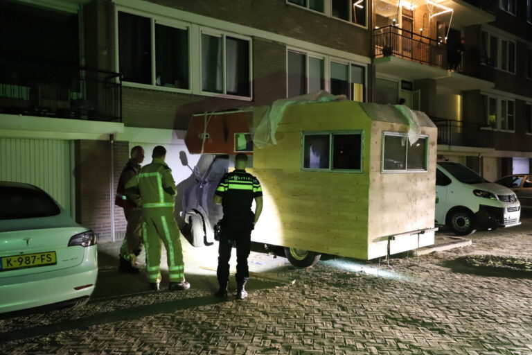 Poging tot brandstichting bij camper in Hoogeveen