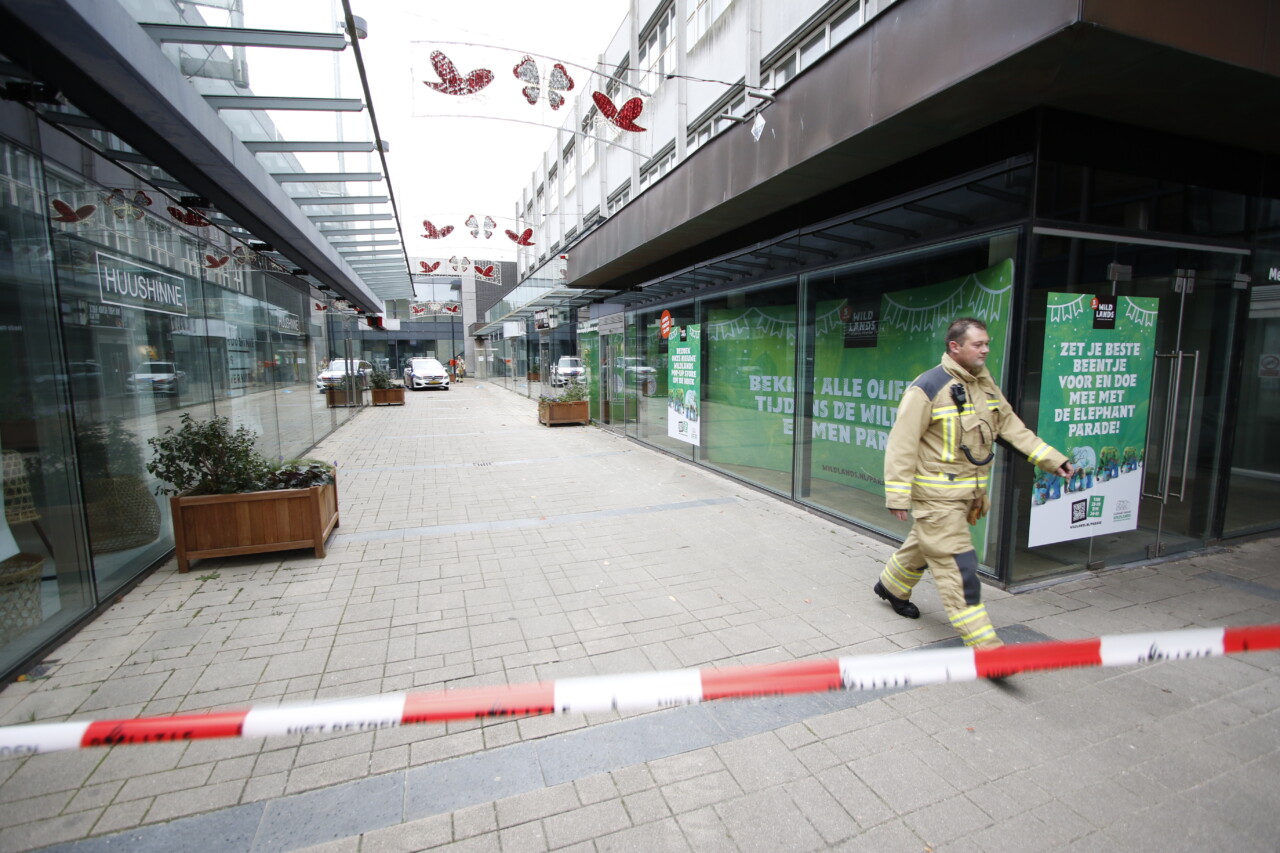 Winkelcentrum Emmen ontruimd na gaslekkage