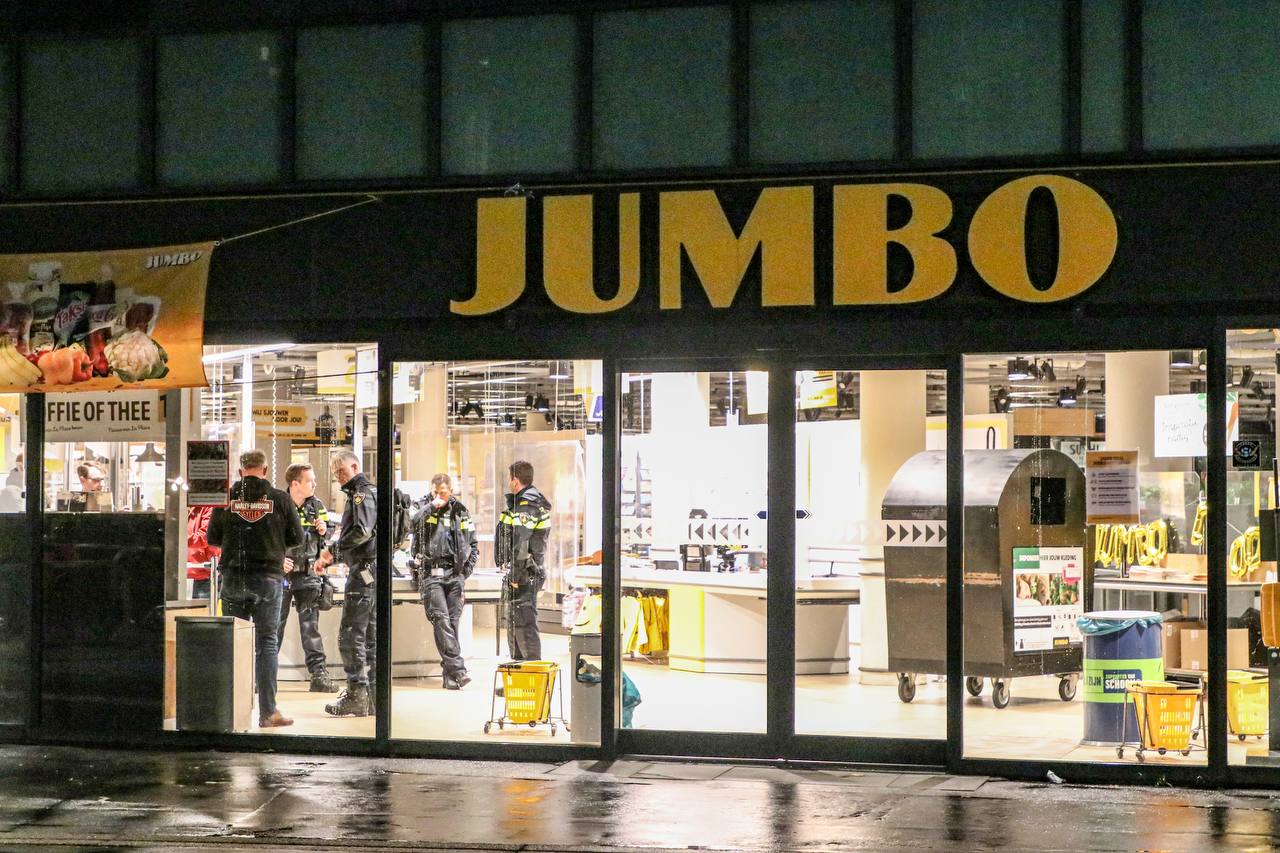 Verdacht pakketje bij Jumbo in Groningen blijkt loos alarm