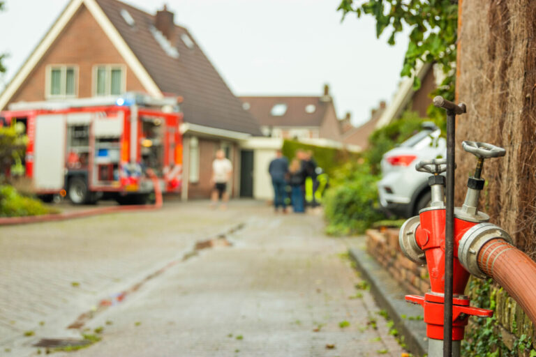 Wespennest oorzaak van schoorsteenbrand in Joure