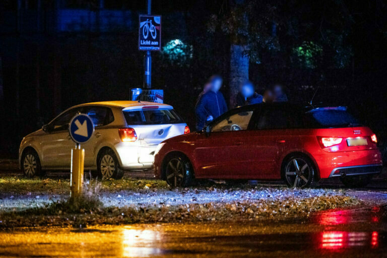 Auto’s beschadigd bij ongeval in Hoogezand