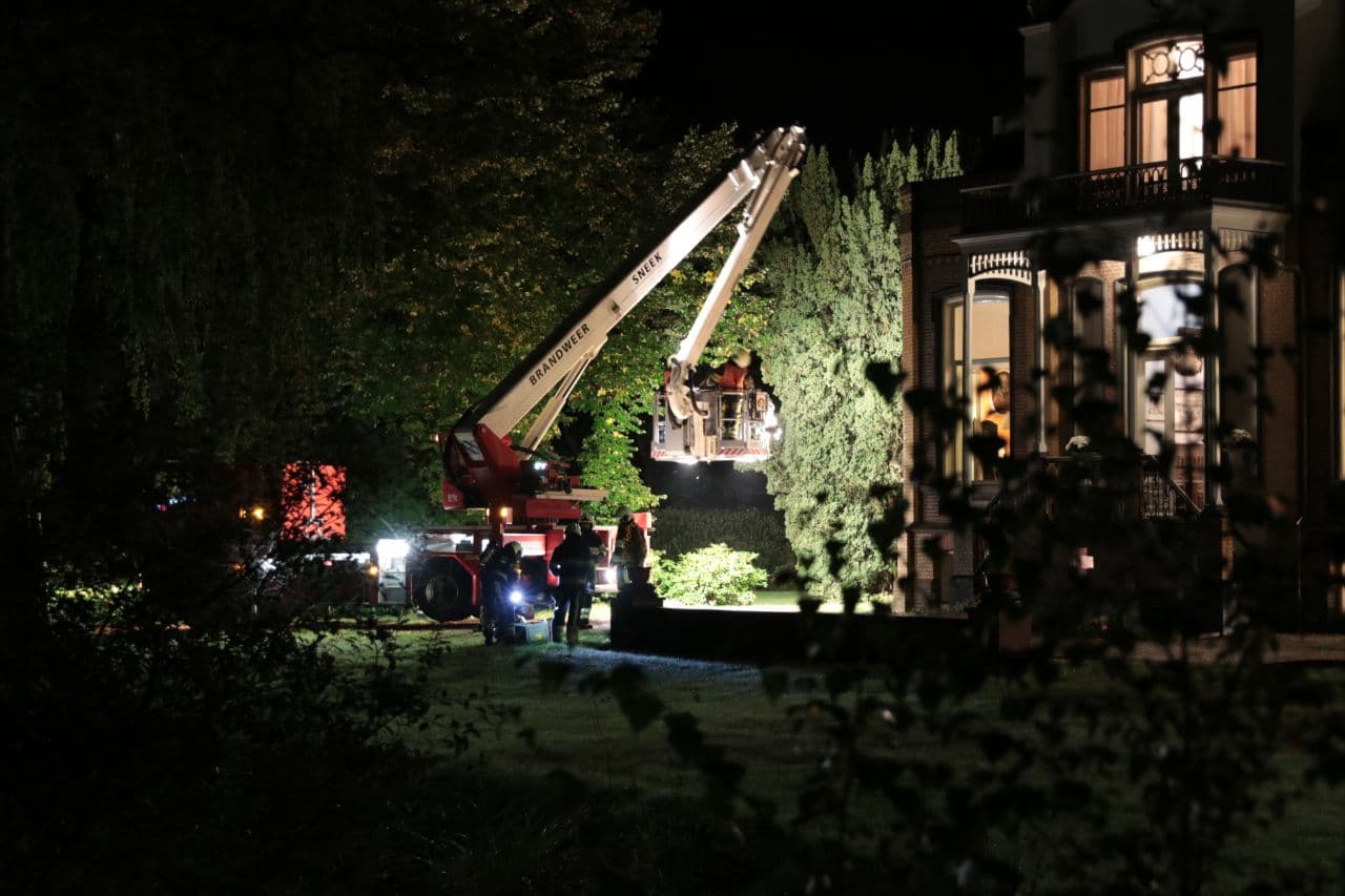 Kachelbrand in B&B Sint Nicolaasga