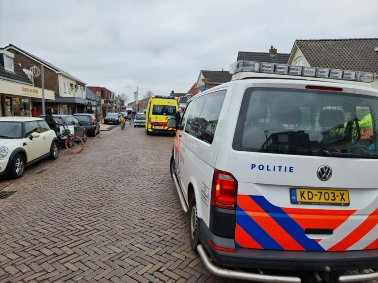 Vrouw gewond bij ongeval in Surhuisterveen