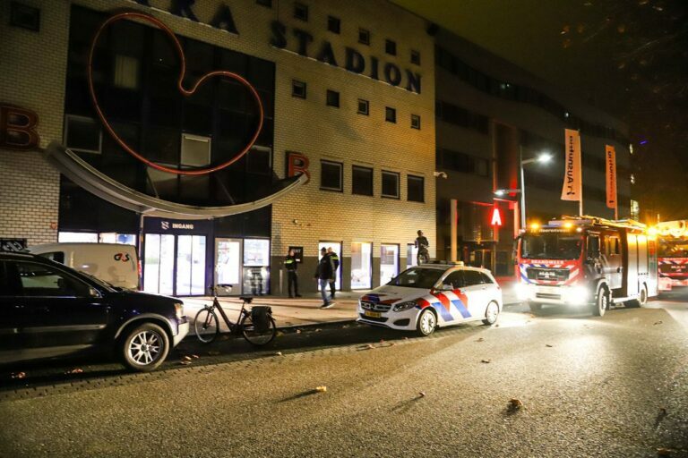 Brand bij voetbalclub SC Heerenveen na stroomstoring
