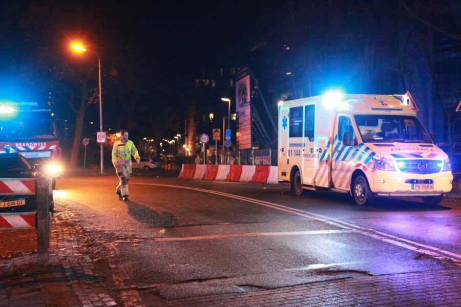 Scooter op spoor gezet in Groningen; aanrijding en vertraging tot gevolg