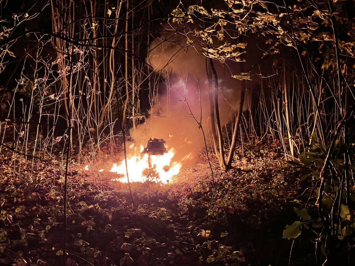 Scooterbrand in Emmen; vermoedelijk brandstichting