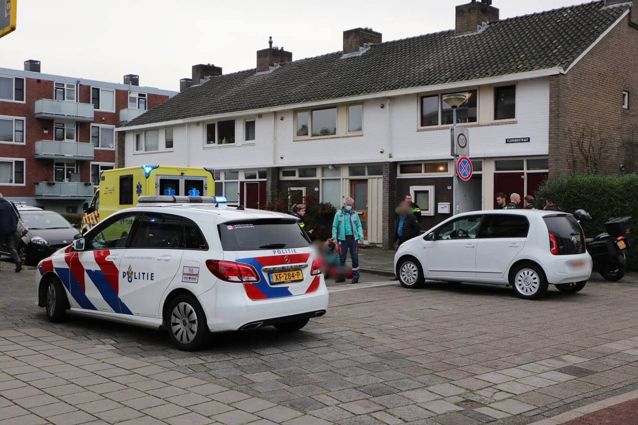 Aanrijding tussen fietser en auto op Paterswoldseweg Groningen